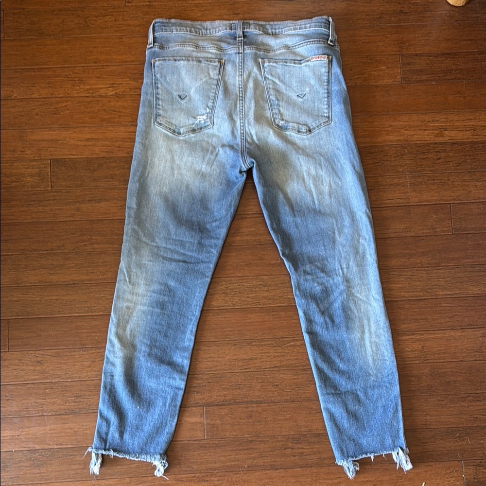 Hudson Jeans Blue Cropped Ankle Denim - Picture 2 of 2